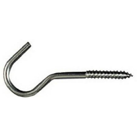 

National Hardware N220-814 Screw Hook 1/4 x 4-1/4 Stainless Steel