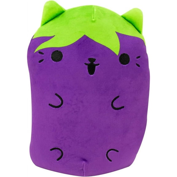 Cats vs Pickles 8.6 Inch Plush | Eggplant