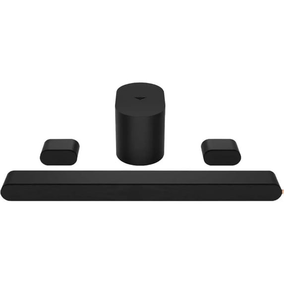 Open Box VIZIO SV510M-0806 5.1 Soundbar, Wireless Subwoofer, Surround Sound w/ Dolby Atmos and DTS:X - Black