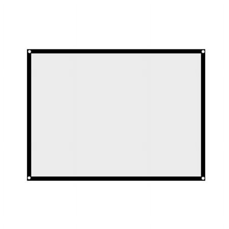 Clearance Portable Projector Screen 120 Inch 16:9 HD Folding Indoor Outdoor Movie Screen