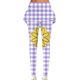 thumbnail image 1 of Puntoco Pantalones De Cintura Elástica Modernos Y Cómodos Para Mujer, Pantalones De Doble Capa Con Bolsillo Para Yoga, Color Morado L, 1 of 5