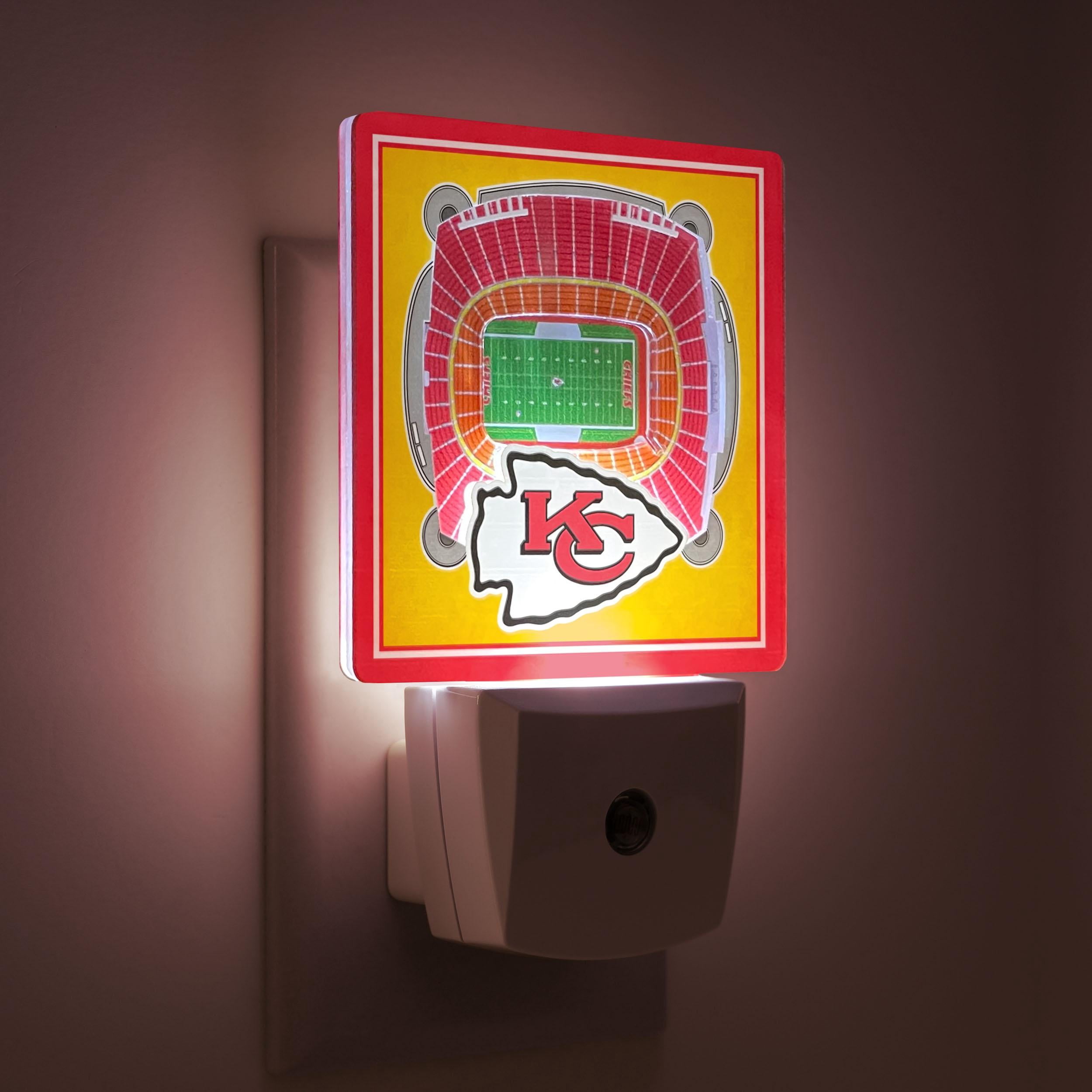 YouTheFan NFL Kansas City Chiefs StadiumView Nite Light