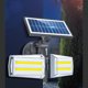thumbnail image 5 of Lámpara Solar de Pared con Detección de Movimiento, Doble Cabezal Giratorio, 42 LEDs SMD, Impermeable para Exteriores y Jardines, 5 of 6