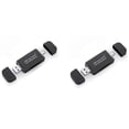 thumbnail image 4 of Methold Adaptador de memoria para lector de tarjetas, divisor USB, funcionamiento sencillo y estable, accesorios profesionales multifuncionales Juegos de teclado y mouse para computadora USB 3.0, 4 of 6