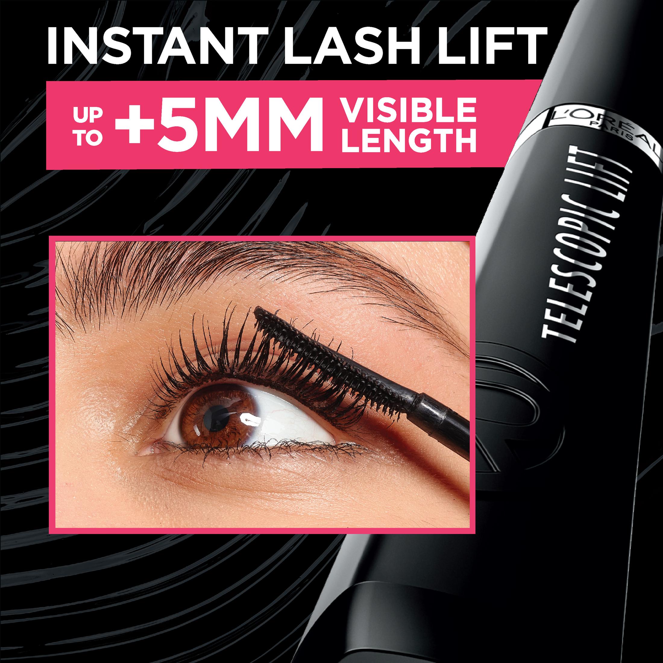 L'Oreal Paris Telescopic Lift Washable Mascara, Blackest Black photo 6