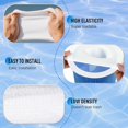 thumbnail image 4 of HeeHom Pool Skimmer Socks for Skimmer Basket Clean - Ultra Fine Mesh Filter Socks for Inground & Above Ground Pools - Fits Skimmer Baskets to Catch Leaves/Debris/Hair, 4 of 7