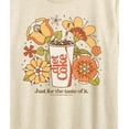 thumbnail image 3 of Diet Coke - Diet Coke Retro Flowers - Ladies Short Sleeve Graphic T-Shirt, 3 of 5