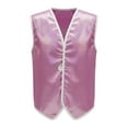 thumbnail image 4 of AWZXDE Girls Sequin Vest One Button Sleeveless Jacket For Stage Performance And Casual Wear Kids Clothing Elegant Style Hot Pink，185, 4 of 4