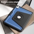 thumbnail image 6 of FJLBDE Case for iPad Air 13 Inch M3 2025 / M2 2024 12.9 inch (3rd/4th Gen), 360 Rotating Stand iPad Protective Case Cover with Auto Wake/Sleep, Blue, 6 of 7