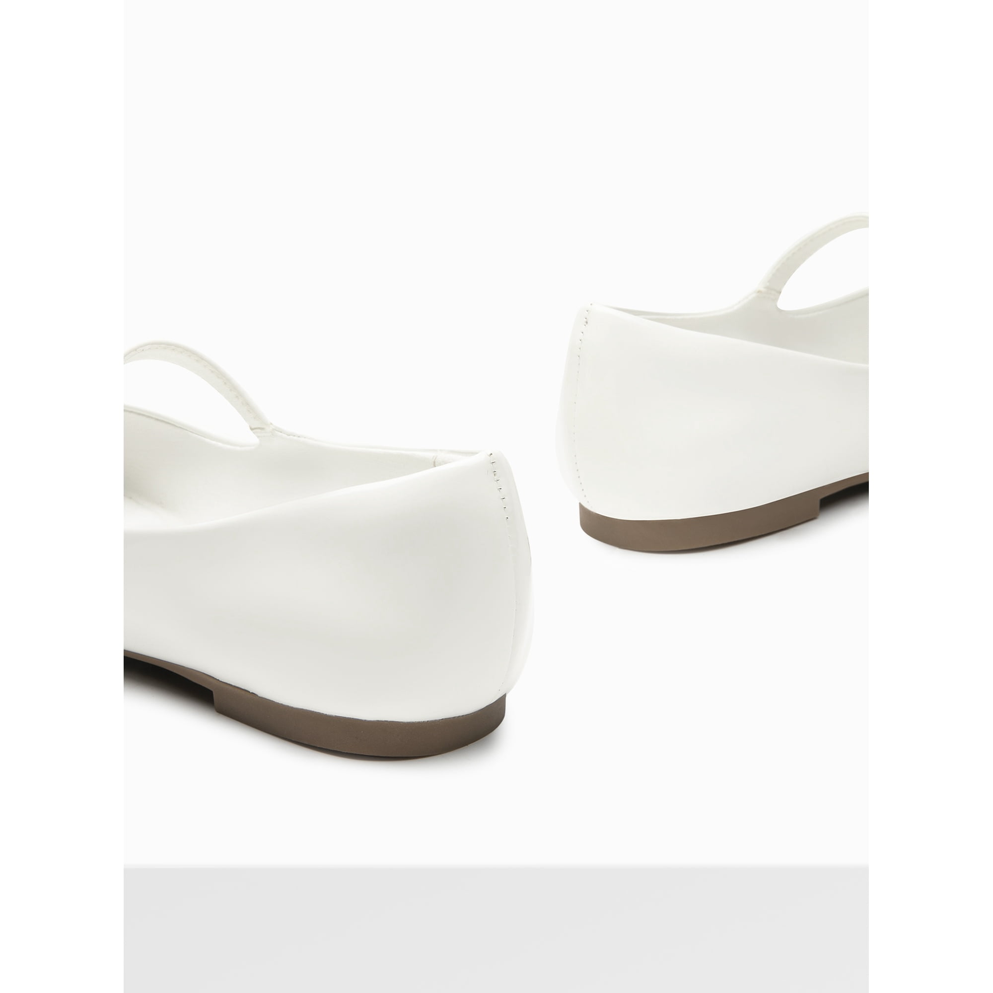 Patent Pointed Toe Mary Jane Flats for Women