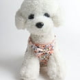 thumbnail image 6 of Reheyre 2Pcs/Set Floral Pattern Pet Chest Strap Set - Anti-escape Breathable Harness Traction Leash Set - for Cats and Dogs - Outdoor, 6 of 8