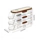 thumbnail image 2 of parent Rolling Egg Holder for Kitchen Refrigerator Side Door Stackable Fridge Organizer - 10cm, 2 of 5