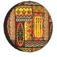 thumbnail image 1 of Traditional African Ethnic Design Spare Tire Cover for Prado Pajero 4WD 4x4 RV Car Wheel Protector 14" 15" 16" 17"h, 1 of 5