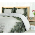 thumbnail image 5 of Ambesonne Evergreen Duvet Cover Set, Fir Twigs Top View Design, 2-Calking, Reseda Green, 5 of 7