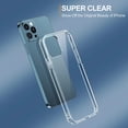 thumbnail image 2 of For iPhone 13 6.1" Case Slim CRYSTAL CLEAR Full Body Front and Back Cover, 2 of 9