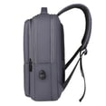 thumbnail image 4 of TISHITA Laptop Backpack Adjustable Shoulder Straps Daypack for Outdoor Hiking Office Gray, 4 of 8