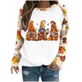 thumbnail image 2 of BEFOKA Graphic Shirts for Women Casual Tee Shirts 2025 Crew Neck Pullover Tops Fall Shirts Thanksgiving Long Sleeve Blouse Fall Tee, 2 of 5
