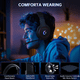 thumbnail image 5 of Gaming Headset para PC, PS5, PS4, Xbox Series X/S, Xbox One, Switch, Mac, Auriculares Xbox con Micrófono con , Auriculares Supraaurales con Cable para Juegos con Luz LED y Sonido Surround 7.1, Negro, 5 of 8
