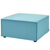 Lounge Chair Ottoman, Fabric, Blue, Modern Contemporary Urban Design, Outdoor Patio Balcony Cafe Bistro Garden Furniture Hotel Hospitality