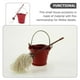 thumbnail image 5 of 1 set Mini House Mop Bucket Decor Mini Limpieza Herramientas de limpieza Decoración en miniatura, 5 of 5