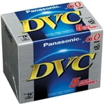 UPC 037988012428 product image for Panasonic DVM60 Mini DV Tape 5 Pack | upcitemdb.com
