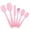 Pink, variant on Up to 65% off Kitchen Gadgets 6 Piece Silicone Spatula Set Kitchen Silicone Spatula Utensil Set Kitchen Organizers and Storage