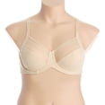 thumbnail image 3 of Lilyette 434 Enchantment Lace Minimizer Bra Size 34DDD, Ivory With Rum Raisin, 3 of 4