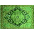 thumbnail image 1 of Ahgly Company Indoor Rectangle Oriental Green Industrial Area Rugs, 3' x 5', 1 of 4