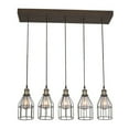 thumbnail image 1 of Xtricity - Pendant Light, 35 '' Width, From The New Yorker Collection, Wood, 1 of 3