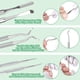 thumbnail image 4 of Paquete De 6 Limas Y Elevadores De Uñas Encarnadas, Kit De Herramientas De Eliminación De Uñas Encarnadas De Acero Inoxidable Quirúrgico Profesional, Tratamiento De Manicura, Herramientas De Pedicura, 4 of 7
