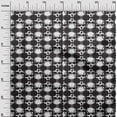 thumbnail image 3 of oneOone Polyester Spandex Black Fabric Skull Sewing Craft Projects Fabric Prints By Yard 56 Inch Wide-32, 3 of 5