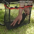 thumbnail image 3 of Table Net Bag Outdoor Camping Foldable Barbecue Tool Storage Mesh Pouch Desk Basket Accessory Beach Garden Patio Kitchen, 3 of 9