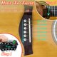 thumbnail image 3 of Set de accesorios para guitarra DOMMI Capo Tuner con púas y soporte, 3 of 9