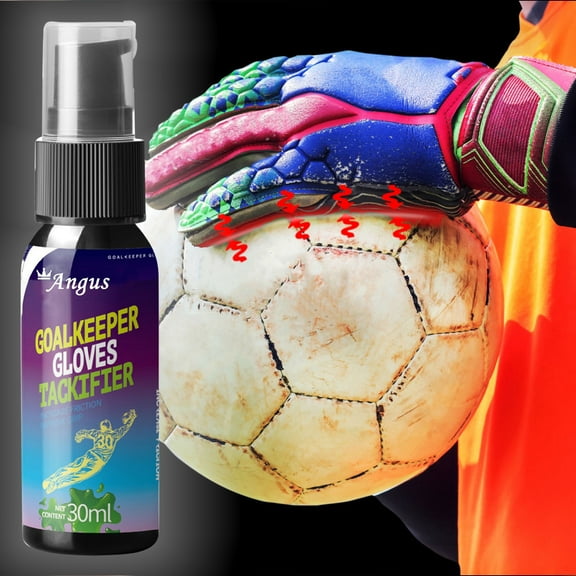 Spray Antiskid Goalkeeper, Glove Tackifier Spray, Multifunctional Goalie Gloves Grip Glue Goalkeeper Gloves Spray For Goalkeeper 30ml