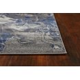 thumbnail image 6 of 5'x8' Grey Machine Woven Abstract Watercolor Indoor Area Rug, 6 of 12