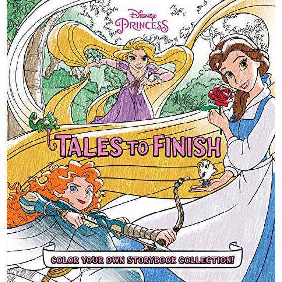 Tales to Finish: Coloriez Votre Propre Collection de Contes (Disney Princess