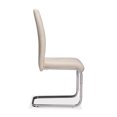 thumbnail image 3 of Topline Home Furnishings Chaises blanches, 3 of 4