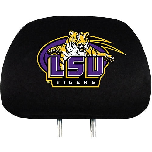 LSU NCAA Head Rest Cover