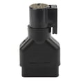 thumbnail image 1 of Conector OB, conector OBD2 de 16 pines Adaptador adaptador de diagnóstico convertido Diseño elevado, 1 of 9