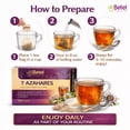 thumbnail image 2 of Betel Natural 7 Azahares Herbal Tea 24 Bags, Natural Herbal Infusion Blend with Valerian, Passion Flower, Chamomile & Melissa, Caffeine-Free Tea, 2 of 5