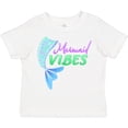 thumbnail image 3 of Inktastic Mermaid Vibes Mermaid Tail Girls Toddler T-Shirt, 3 of 5