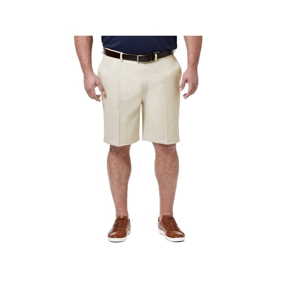 Haggar Men's Big & Tall Cool 18® Pro Flat Front Shorts Regular Fit HS90438