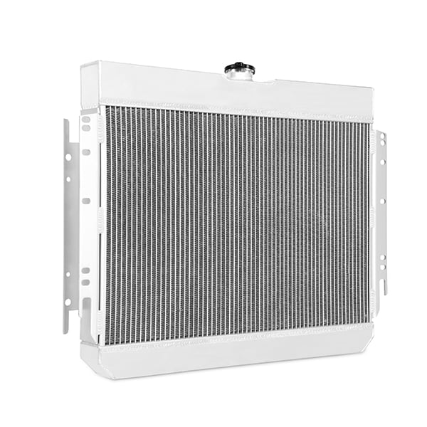 Mishimoto MMRAD-CHE-65X X-Line Performance Aluminum Radiator Compatible With Chevrolet Chevelle 1965-1967 Silver