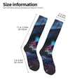 thumbnail image 3 of Bingfone Compression Socks for Women and Men Long Socks for Running Athletic Cycling Nurse-Modern Colorful Eyes, 3 of 8
