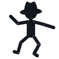 thumbnail image 2 of Juego De Rompecabezas Educativo De Juguete Stickman De Madera Con Extremidades Móviles, Material Didáctico Multifunción Para Observación Y Lógica, 2 of 7