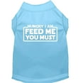 thumbnail image 4 of Pet Dog  Cat Shirt Screen Printed, "Hungry I Am, Feed Me You Must", 4 of 10