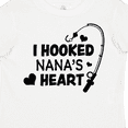 thumbnail image 4 of Inktastic I Hooked Nana's Heart with Fishing Rod Boys or Girls Toddler T-Shirt, 4 of 5