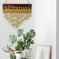 thumbnail image 6 of MLINS Birthday Calendar Wall Hanging Wooden Calendar Board DIY Calendar, 6 of 8