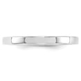 thumbnail image 3 of 14K White Gold 2.5mm Standard Flat Comfort Fit Band Ring Size 14, 3 of 7