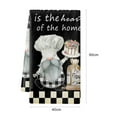 thumbnail image 6 of Manunclaims Hand Towel Strong Water Absorption Soft Kitchen Cleaning Thick Cute Gnomes Print Microfiber Cleaning Towel for Hotel, 6 of 8
